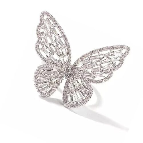 Butterfly Silver Ring