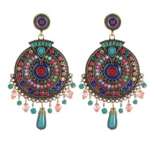 Bohemian Multi-Color Earrings